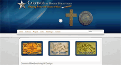 Desktop Screenshot of carvingsbyroger.com