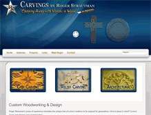 Tablet Screenshot of carvingsbyroger.com